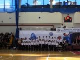 Хор мальчиков выступил во дворце спорта «Янтарный»